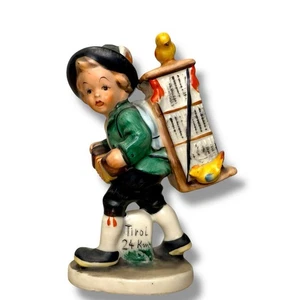 Vintage Friedel Bavaria Western Germany Hummel Boy Accordion Musician Instrument - Picture 1 of 4