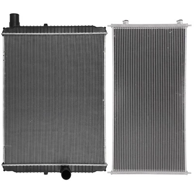 Radiator & AC Condenser Cooling Kit For 2004 2006 International Harvester 9900i Foto 1 de 4