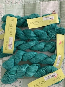 Lot 5 Be Sweet 100% Bamboo Yarn - Picture 1 of 2