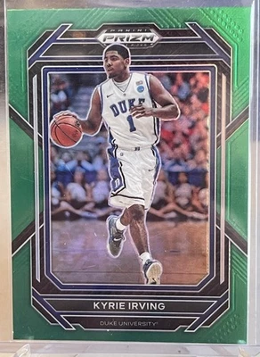2023 Panini Prizm Draft Picks зеленые No72 Kyrie Irving Duke Blue Devils Cavaliers - Изображение 1 из 2