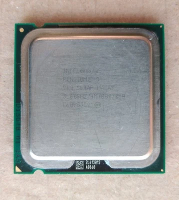 CPU Intel PENTIUM D 960 @3,6Ghz 4MB L609B359 Lga 775 - Immagine 1 di 3