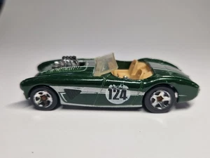 Hot wheels 2000 Austin-Healey Stars Green Mattel - Picture 1 of 6