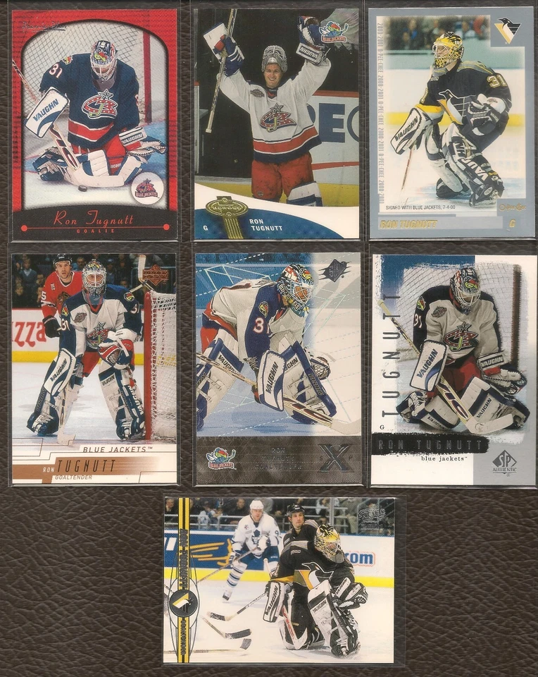 Ron Tugnutt 2000-01 Topps Premier Plus #25 Columbus Blue Jackets - Image 1 of 1