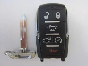 OEM 2019-2023 DODGE RAM 1500 SMART KEY FOB KEYLESS REMOTE UNLOCKED /6 BUTTON - Picture 1 of 5