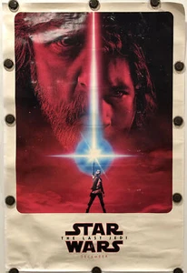 STAR WARS: THE LAST JEDI Original (27" X 40") DS/Rolled Movie Poster - 2017 - Imagen 1 de 12