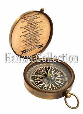 Set Of 20 Unit Antique Brass Dollond London Poem Compass Nautical Compass