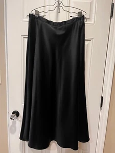 Cachet Black Maxi Skirt Formal Statement Size 16 - Picture 1 of 3
