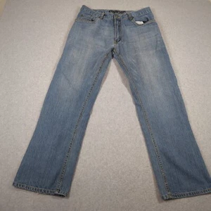 Beverly Hills Polo Club Jeans Mens 32x30 (Fit 32x28) Blue Straight - Picture 1 of 8