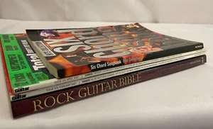 4x Guitar Interest Books Rock Guitar Bible Six Chord Songbook Total Guitar 2007 - Picture 1 of 8