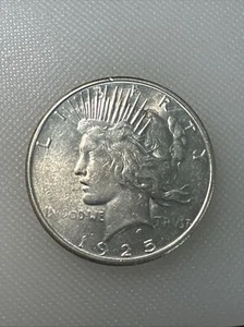 1925 S Peace Dollar TJ - Picture 1 of 2