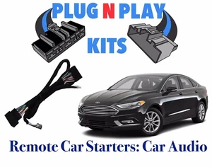 2014 2015 2016 FORD FUSION 100% PLUG & PLAY CAR STARTER REMOTE START WITH MENU - Bild 1 von 1