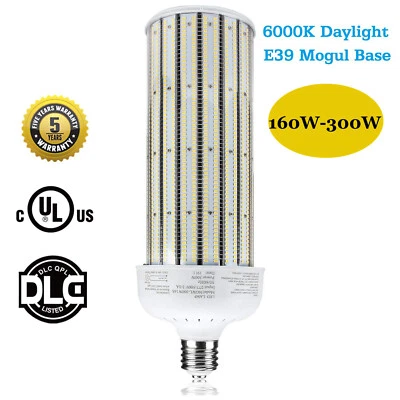 1500W MH HPS Warehouse Highbay Light 160W~300W LED Corn Bulb Lamp E39 6000K UL - Image 1 of 4