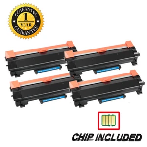 4PK TN760 Toner Cartridge for Brother TN730 MFC-L2710DW MFC-L2710DW DCP-L2550DW - Picture 1 of 5