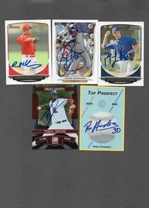 In-Person Signed Autographed Baseball Card Lot (5) - Nice Variety Lot #12 - Picture 1 of 1