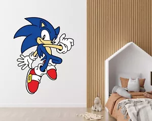 Sonic The Hedgehog Wall Sticker - Picture 1 of 6