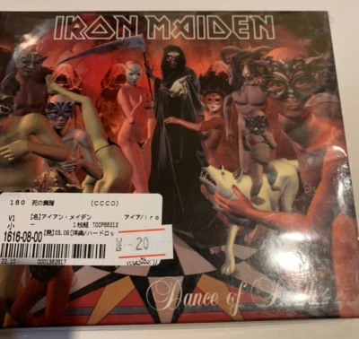 IRON MAIDEN DANCE OF DEATH JAPAN RELEASE CD HARDSHELL DELUXE + SLIPCASE - Image 1 of 4
