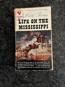 Life on the Mississippi by Mark Twain 1956 Bantam Paperback - Picture 1 of 5