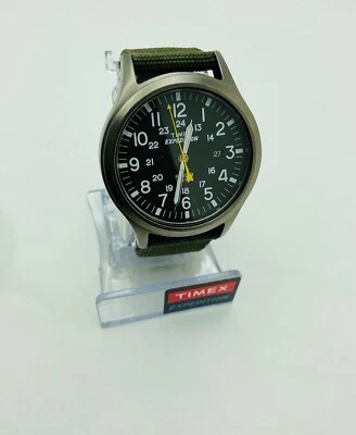 New for repair or parts Timex Expedition Scout T49961 40mm with Green Nylon - Image 1 of 3