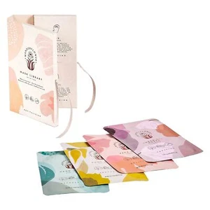 Wanderflower Cruelty Free & Vegan Revitalising Bamboo Sheet Masks Library - Picture 1 of 2