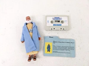 Figura de acción bíblica King of the Kingdom Heroes Moses Wee Win Toys 1984 rara - Imagen 1 de 5