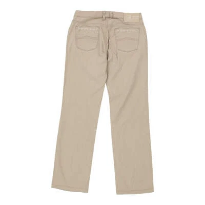 Armani Jeans Trousers - 30W UK 8 Beige Cotton - Image 1 of 4