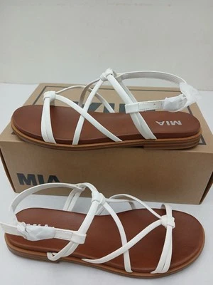 MIA Women Size 8.5 Gladiator  Flats Sandals Cross Strappy Daily Casual Sandals - Image 1 of 4