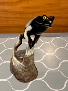 Superb Carving of a Frog from Cows Horn - Picture 1 of 7
