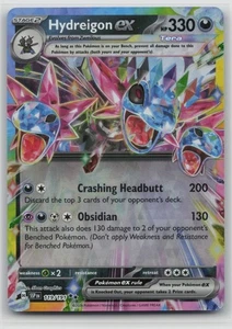 Pokemon Card Hydreigon ex Double Rare SV08: Surging Sparks 119/191 NM - Picture 1 of 2