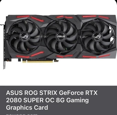 ASUS ROG Strix GeForce RTX 2080 OC Edition 8GB GDDR6 Gaming Graphics Card - Image 1 of 4