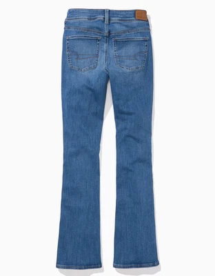 American Eagle Next Level Low Rise Kick Bootcut Jean - Image 1 of 4