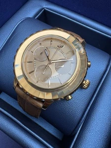 Orologio Swarovski Octea Lux Chrono Marrone - Foto 1 di 10