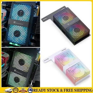 DE RAM Cooler 4Pin PWM Dual 5020 Fans RAM Cooling Fans 5V 3PIN ARGB for DDR4 DDR - Afbeelding 1 van 18