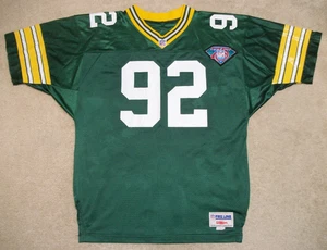 1994 Reggie White Green Bay Packers Pro Line Wilson Authentic Football Jersey 48 - Picture 1 of 20
