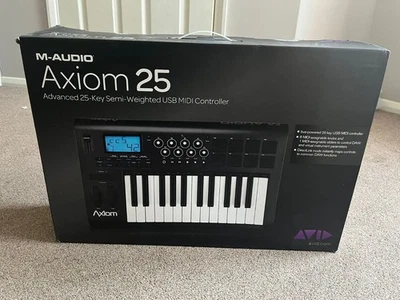 M-Audio Axiom 25 MIDI Controller - Tested & Working - Image 1 of 4
