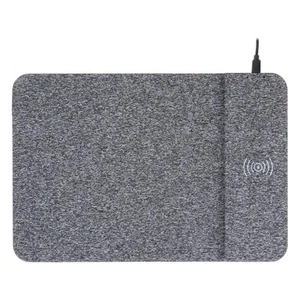 Allsop PowerTrack Non-Skid Wireless Charging Mouse Pad Gray (32192) - Picture 1 of 4