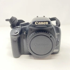 Canon EOS 450D 12.2MP Digital SLR Camera Body & Battery ONLY- Tested - Picture 1 of 9