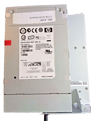 HP LTO4 PD093H#103 Ultrium1840 Drive SCSI W/tray  MSL2024/4048 AJ041A 453906-001 - Image 1 of 2