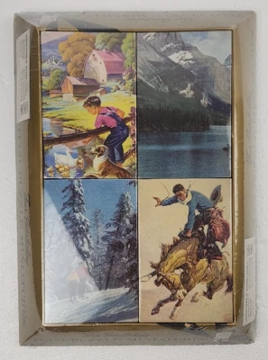 Tuco Puzzle Miniatures 4-Pack / 75-100 Pieces - 5 1/4" X 7"  Sealed! - Image 1 of 4