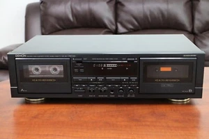 Denon DRW-830 2Motor Doble Cassette Tape Deck Dolby B-C NR HX Pro (9107) - Imagen 1 de 13