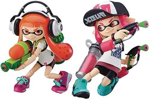 figma Splatoon/Splatoon2 Splatoon Girl DX Edition Action Figure Japan Import Cover