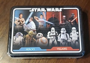 Star Wars Special Edition Playing Card Set - Heroes & Villains - NEW & SEALED