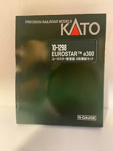 KATO 10-12298 EUROSTAR VOIT. COMPLEMENTAIRES IDEM ROCO FLEISCHMANN MINITRIX - Foto 1 di 4