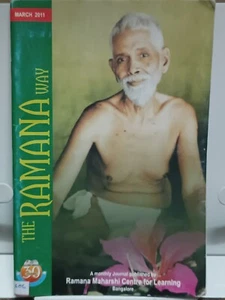 INDIA SPIRITUAL: THE RAMANA WAY A MONTHLY JOURNAL MARCH 2011 ENGLISH ILLUSTRATE - Picture 1 of 13