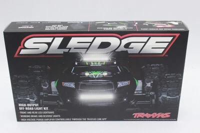 TRAXXAS TRX 9690 LED SLEDGE Licht-Kit + Bumper & Dach-Skid-Plate NEU OVP - Bild 1 von 4