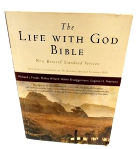 Life with God Bible by Inc. Renovare (2005?, Trade Paperback) - Foto 1 di 9