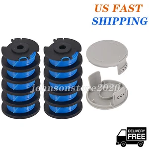 For Ryobi Replace 10-Pack Spool One+ String trimmer Line 18V 24V 40V Weed Eater - Picture 1 of 8