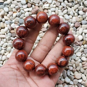 Increíble pulsera de 13 cuentas Akar Laka Dalbergia Parviflora 18 mm Kayu Menang #66 - Imagen 1 de 4