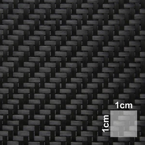Carbongewebe Köper 200 g/m² | HP-T200C | Modellbau 3K Gewebe Matte Carbon Cfk EP - Bild 1 von 2