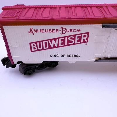 Lionel Anheuser Busch Budweiser Beer Car STLR.C.Co. 9850 Train - Image 1 of 4