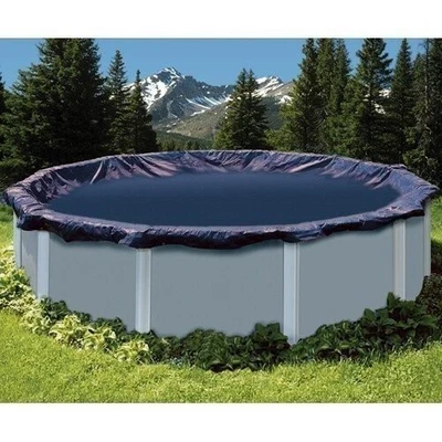 Swimline Deluxe Above Ground Swimming Pool Winter Covers Round and Oval - Image 1 of 2